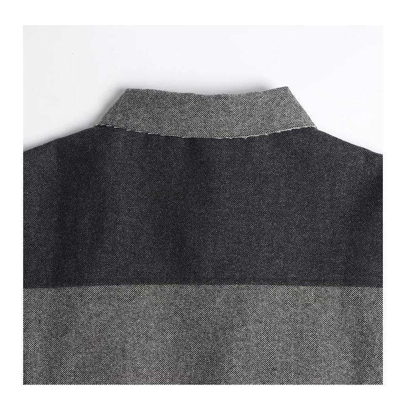 Mid-length coat by Thom Browne, outerwear detail view