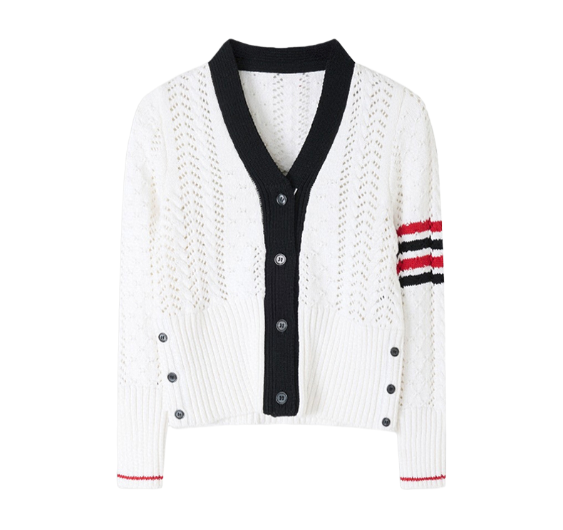 2025SS Women's knitted cardigan THOM TREND