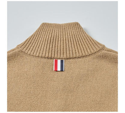 2025SS Goose Intarsia Sweater THOM TREND