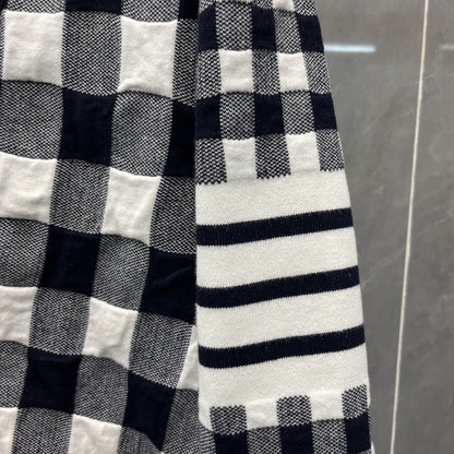 2025SS  Checkerboard cardigan THOM TREND
