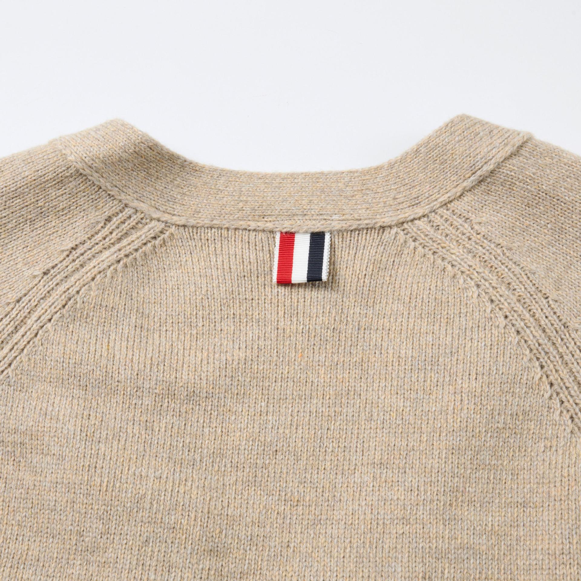 2025SS Unisex wool knitted cardigan THOM TREND