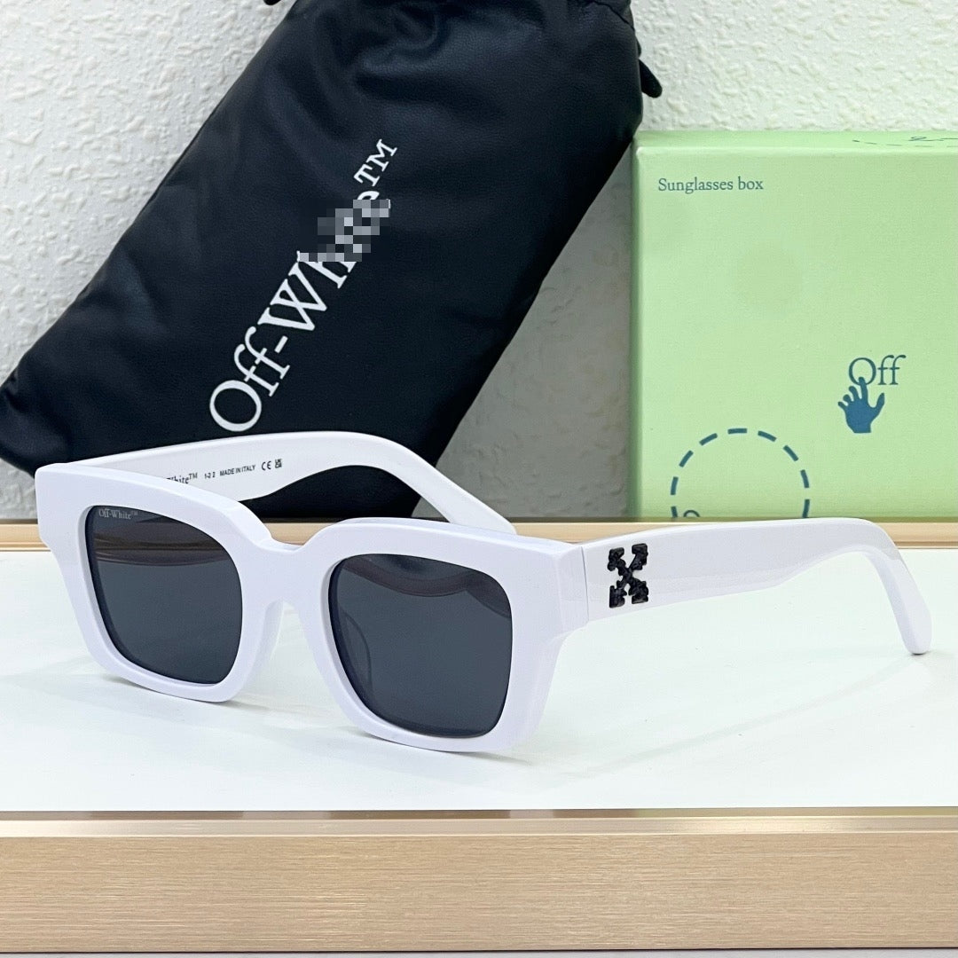 OFF-Whlte Arrow logo sunglasses#008-1 4-Bar