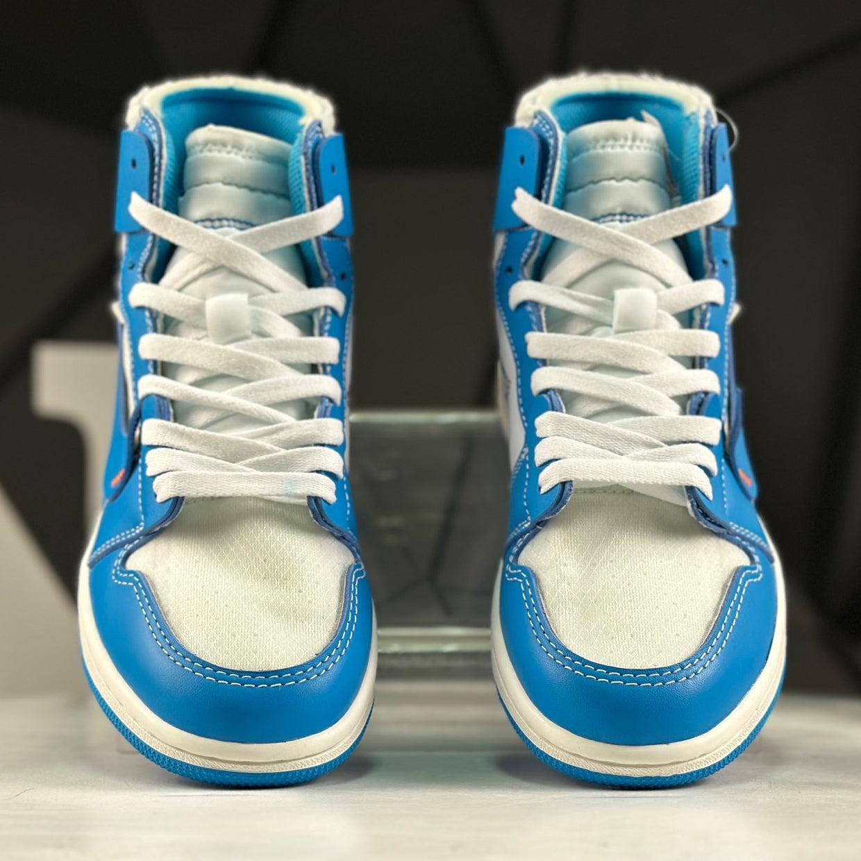 OFF-Whlte co-branded high-top sneakers #46 4-Bar