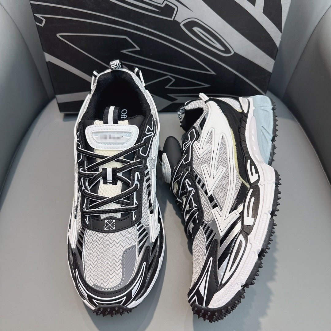 OFF-Whlte Arrow logo Sports shoes#8 4-Bar