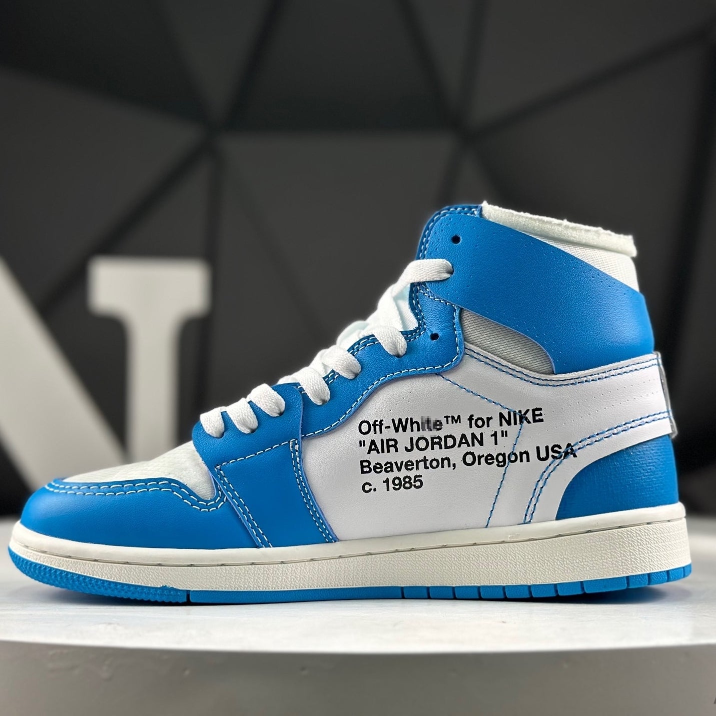 OFF-Whlte co-branded high-top sneakers #46 4-Bar