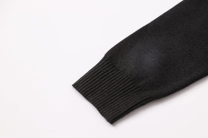 SOLO-black Fleece Sweatshirt SOLODSQ2