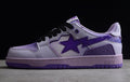 BAPE STA Tokyo Low-Top Sneakers - Lavender Purple
