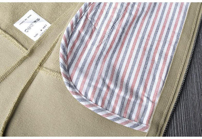 2025SS  Khaki hoodie THOM TREND