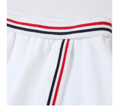 Wool Four-Bar Stripe Knit Cardigan（副本） THOM TREND