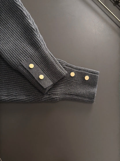 Color-blocked cardigan THOM TREND