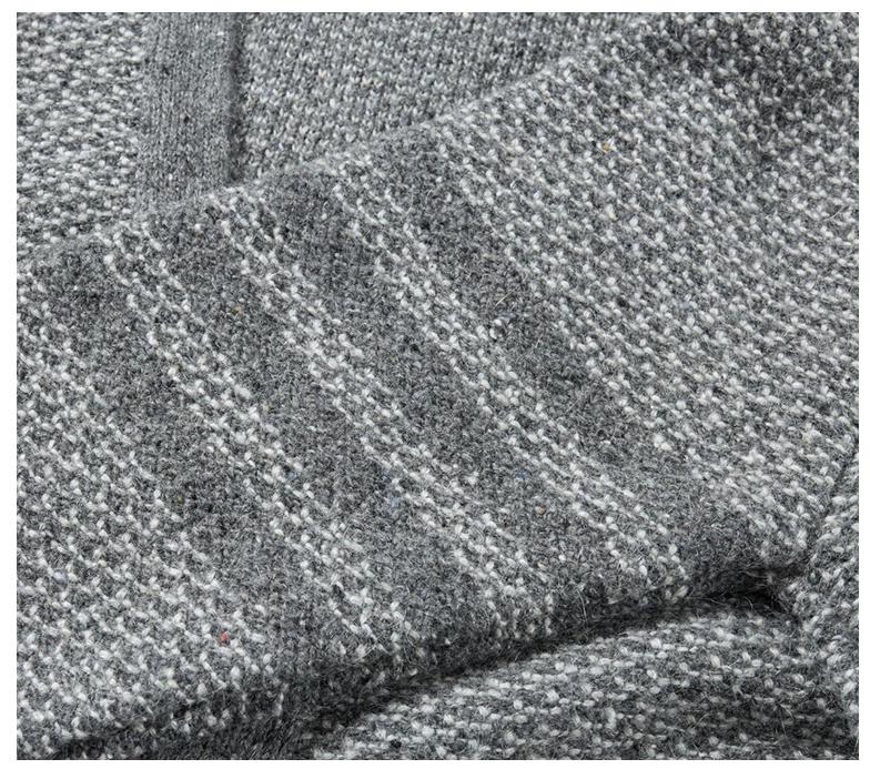 Men's Sweater Jacket by Thom Browne, knitwear detail view