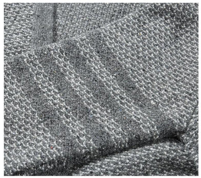 2025SSS Chunky Knit Sweater Jacket THOM TREND