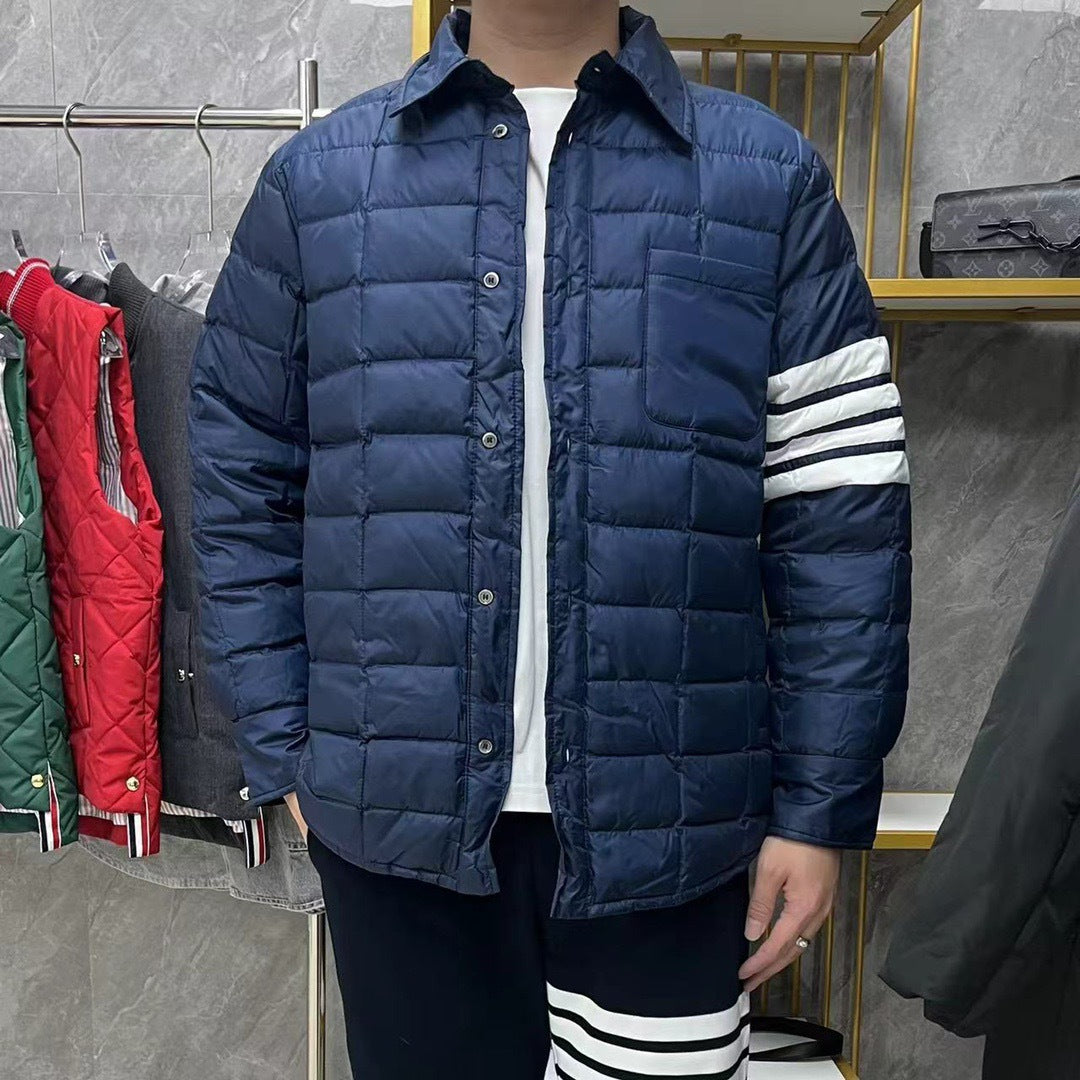 Four-stripe down jacket THOM TREND