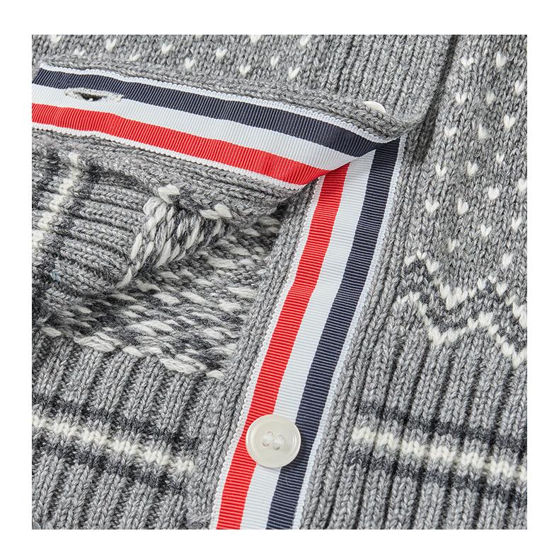 Fair Isle jacquard sweater THOM TREND