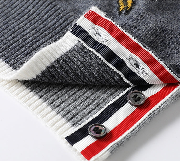 2025SS Birds and Bees Pullover Sweater THOM TREND