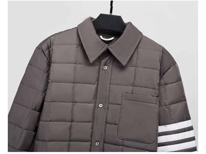 2025SSS Plaid four-bar jacket THOM TREND