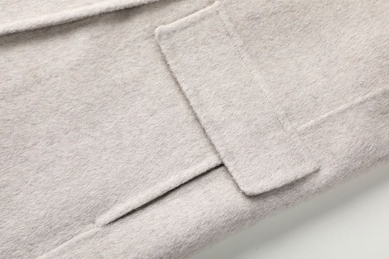 2025SS Double-faced cashmere coat THOM TREND