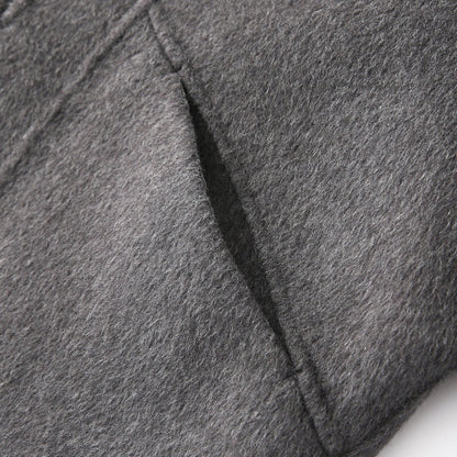 2025SS Buttoned double-faced wool coat THOM TREND