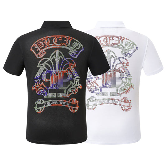 SOLO-2025ss White POLO shirt SOLODSQ2