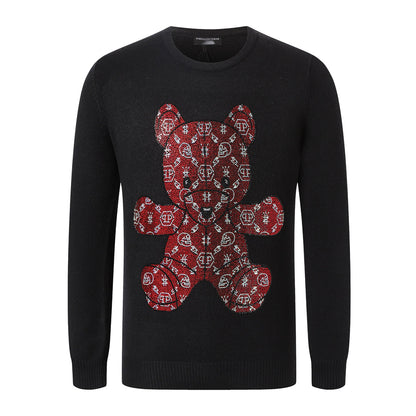 SOLO-Black Fleece Sweatshirt SOLODSQ2