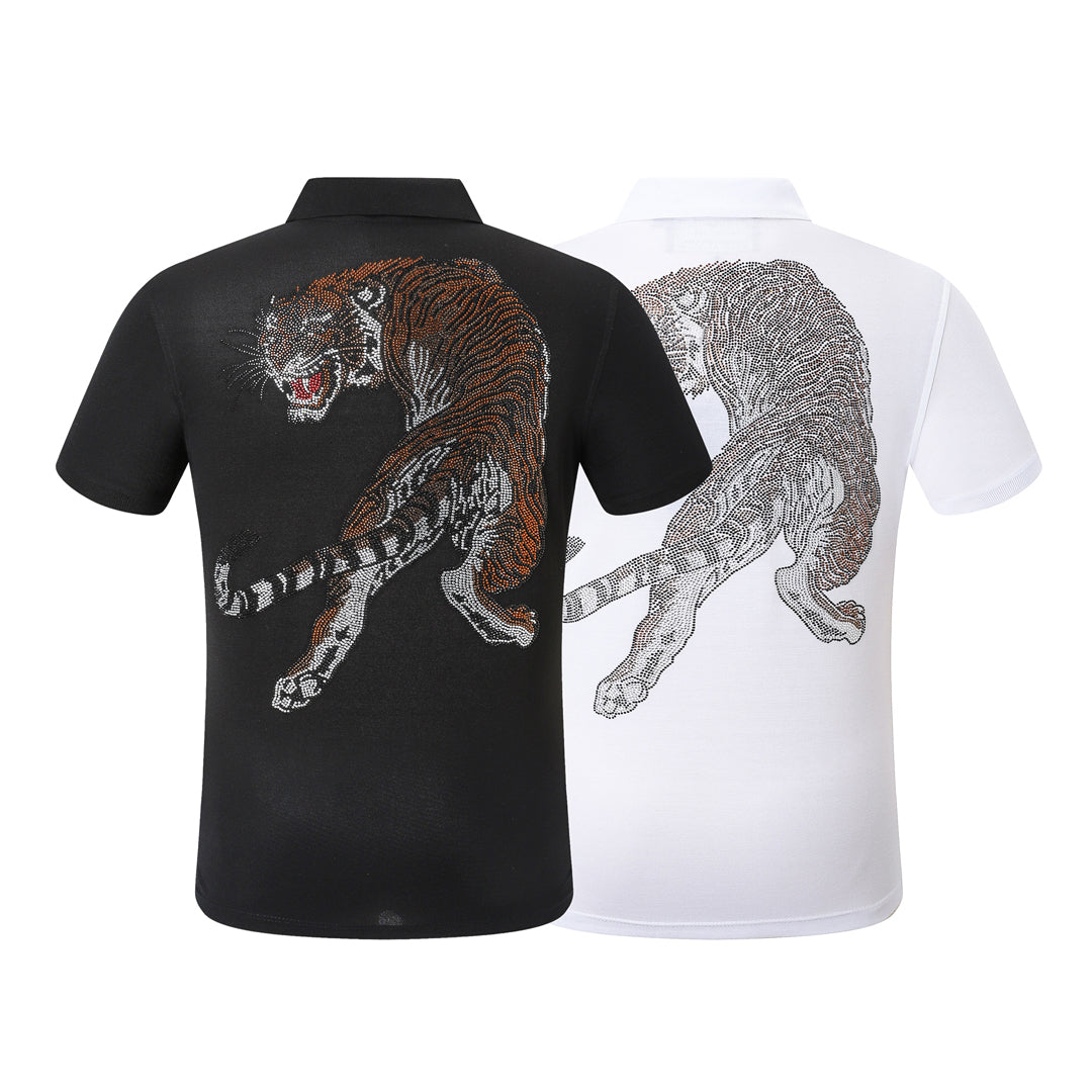 SOLO-2024ss White POLO shirt SOLODSQ2