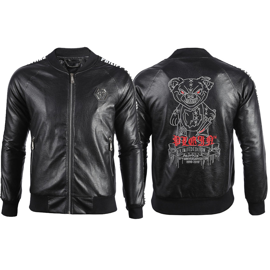 PhiIipp PIein 25ss Cowhide Jacket SOLODSQ2