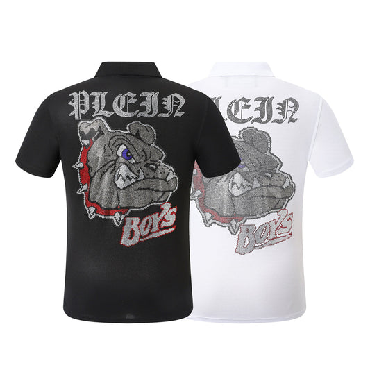 SOLO-2024ss White POLO shirt SOLODSQ2