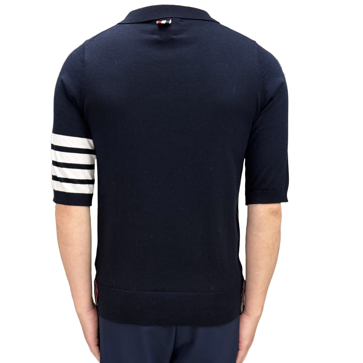 Tennis Racket Jacquard Polo Shirt THOM TREND