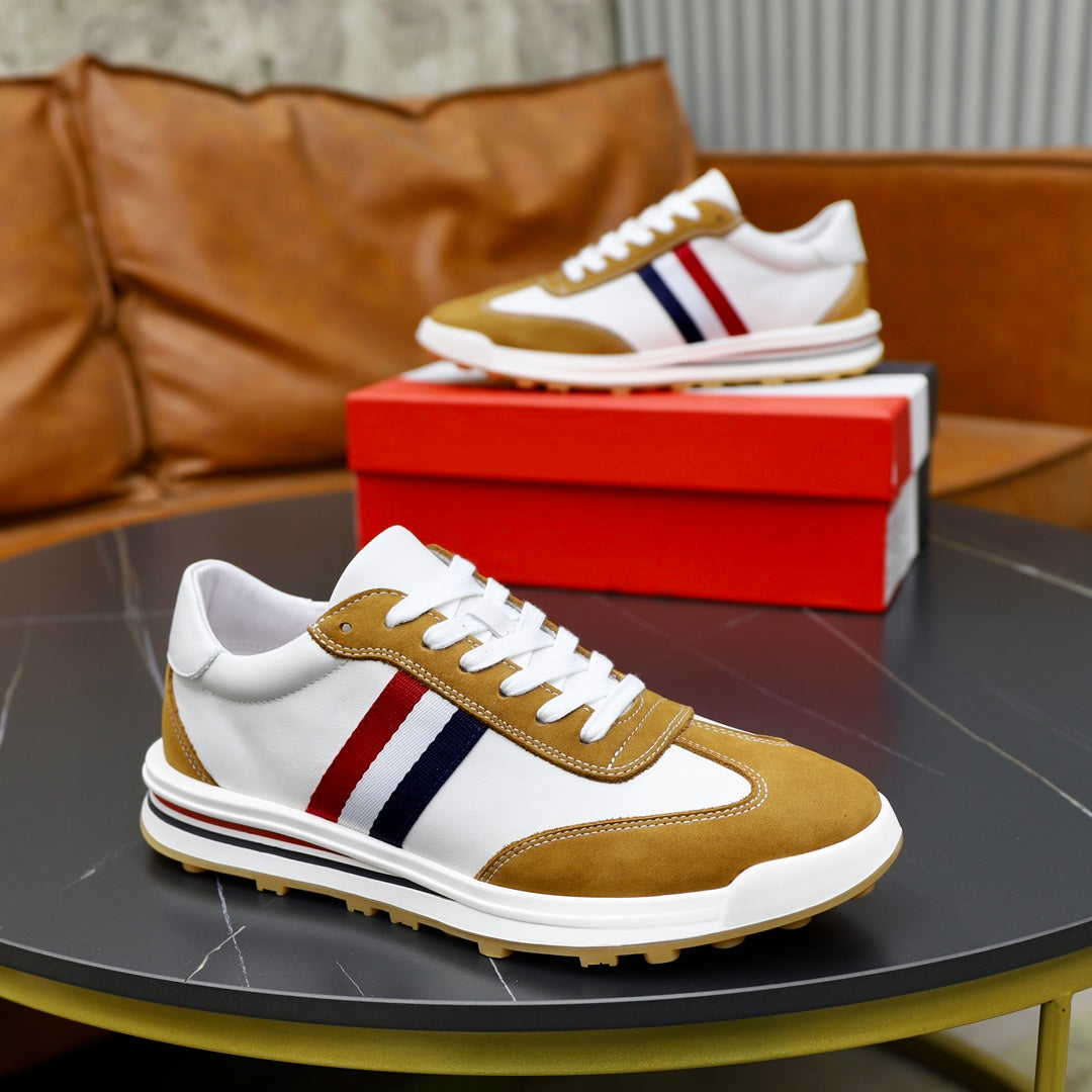 Man Cowhide Sneakers THOM TREND