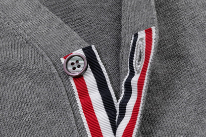 2025SS Side-ribbed cardigan THOM TREND