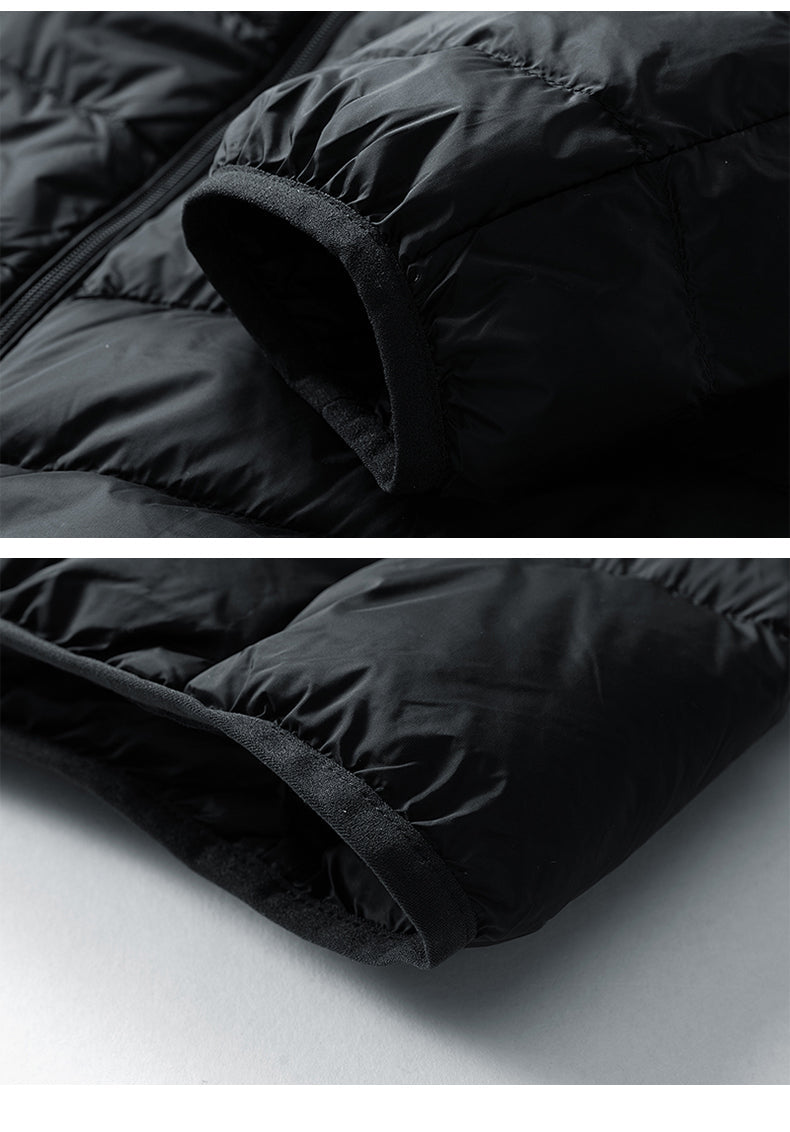 Hooded lightweight down jacket THOM TREND