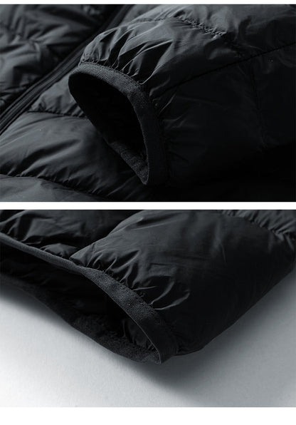 Hooded lightweight down jacket THOM TREND