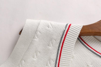 2025SS Puppy Embroidered Sweater Vest