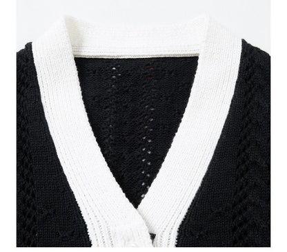 2025SS Women's knitted cardigan THOM TREND