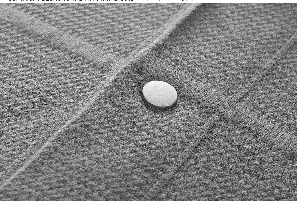 2025SS Polo collar knitted jacket THOM TREND