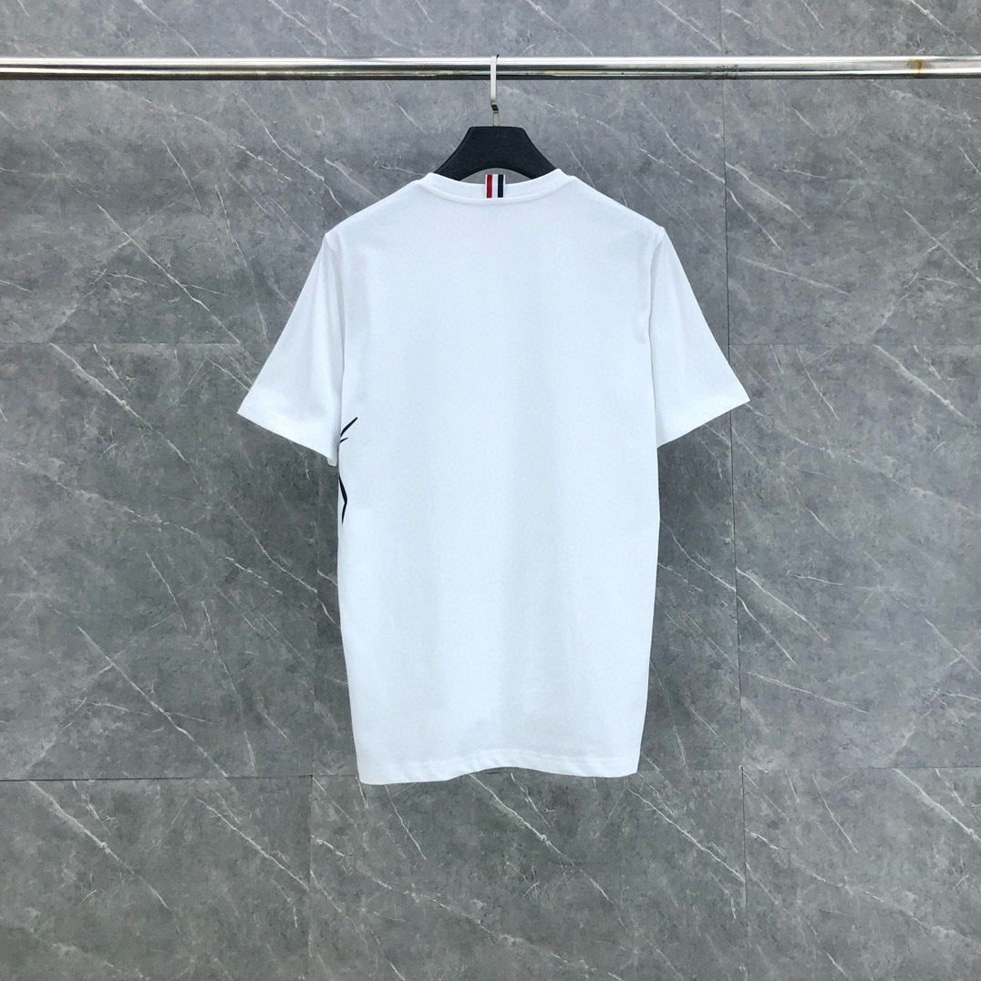 Men's T-shirt by Thom Browne, product detail view