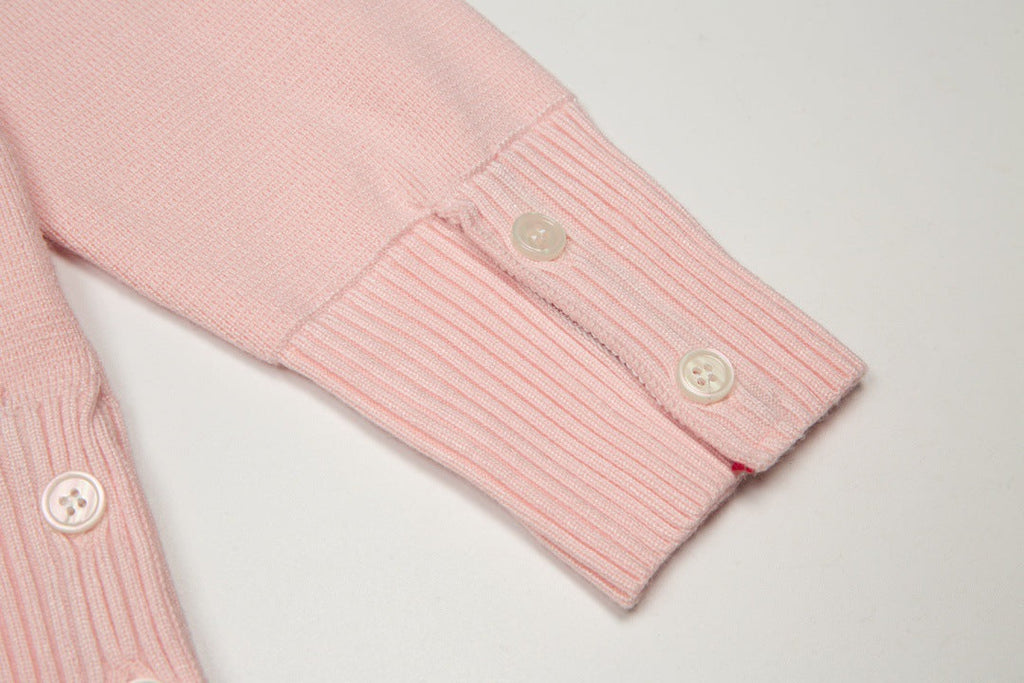 Men's Sweaters by Thom Browne, knitwear detail view