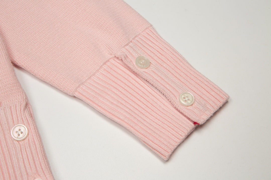 Men's Sweaters by Thom Browne, knitwear detail view