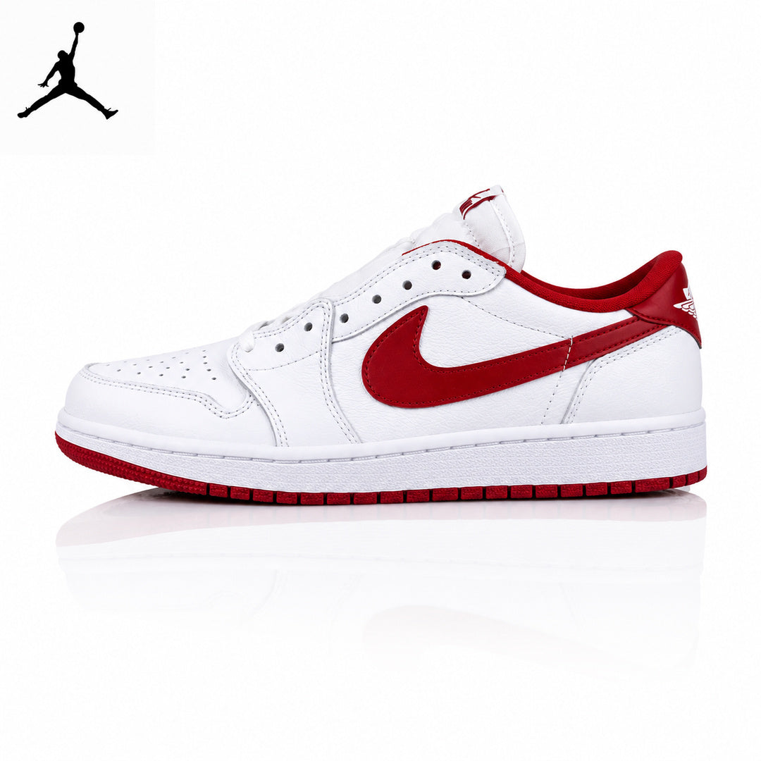 Air Jordan 1 Low OG Metallic Red White/Red Unisex Sneakers CZ0790-161 main product view