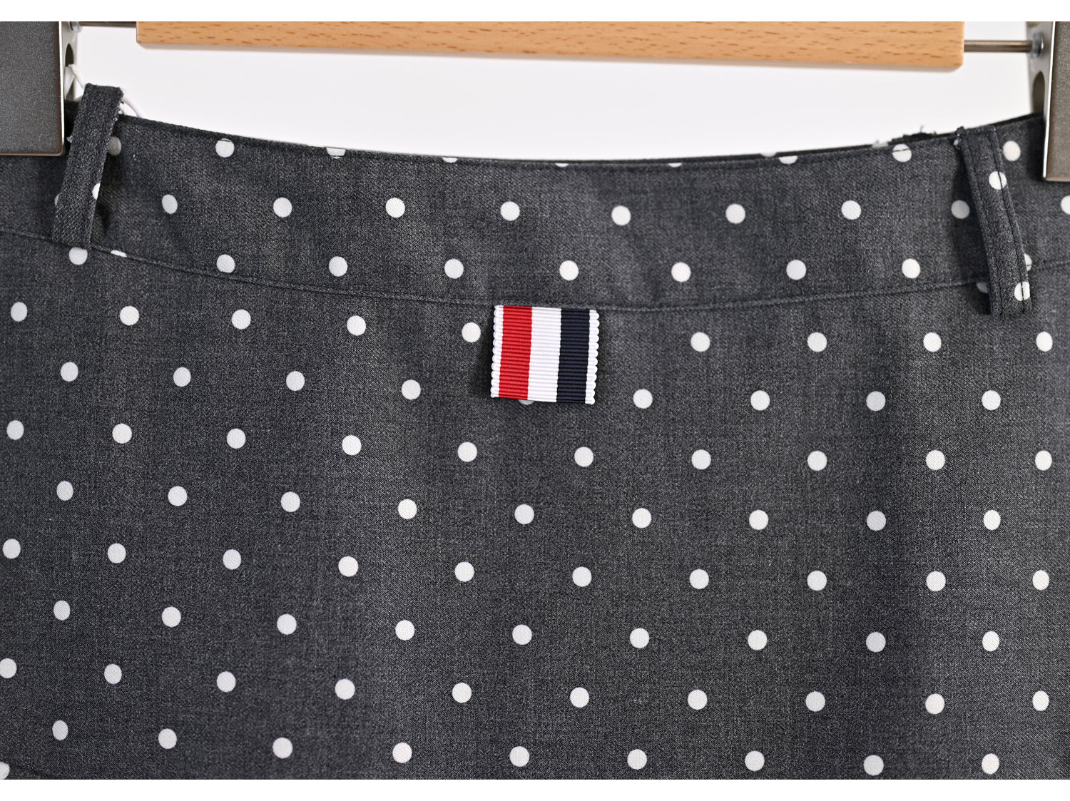 Polka dot high-waisted skirt THOM TREND