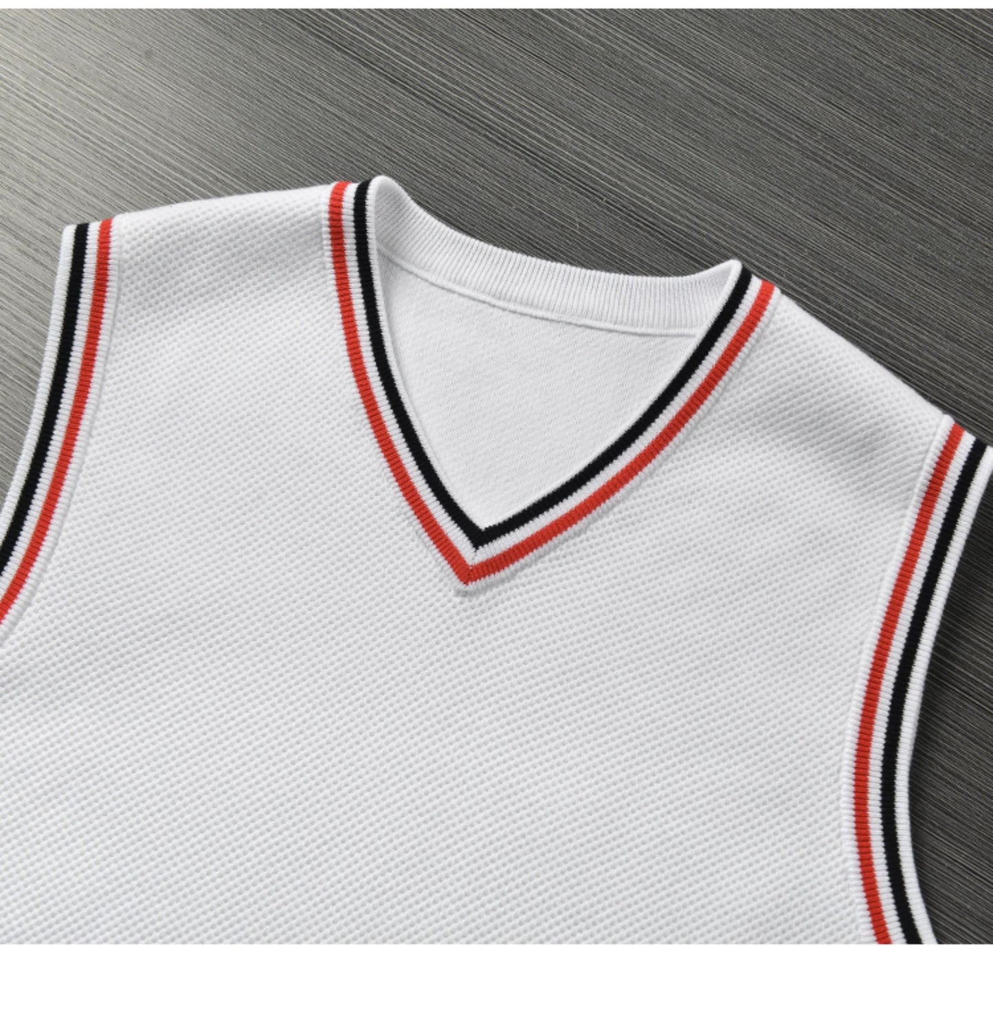 2025SS Pineapple pattern sleeveless vest THOM TREND