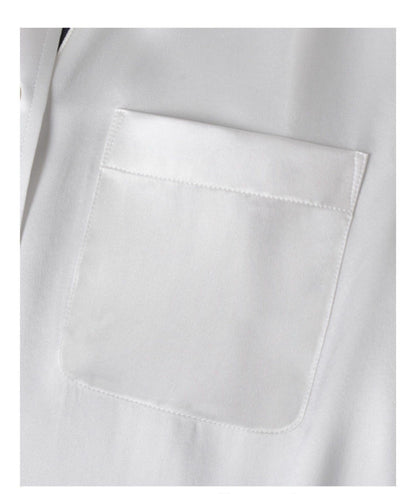 2025SS  Women's silk shirt THOM TREND