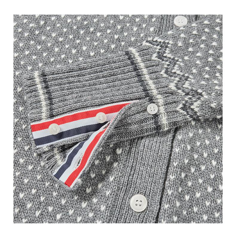 Fair Isle jacquard sweater THOM TREND