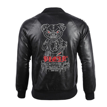 PhiIipp PIein 25ss Cowhide Jacket SOLODSQ2