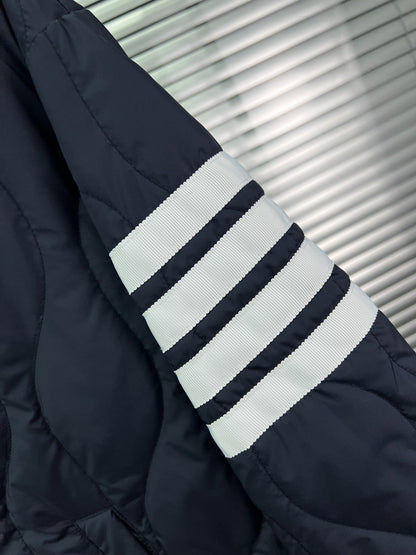 Diamond striped down jacket THOM TREND