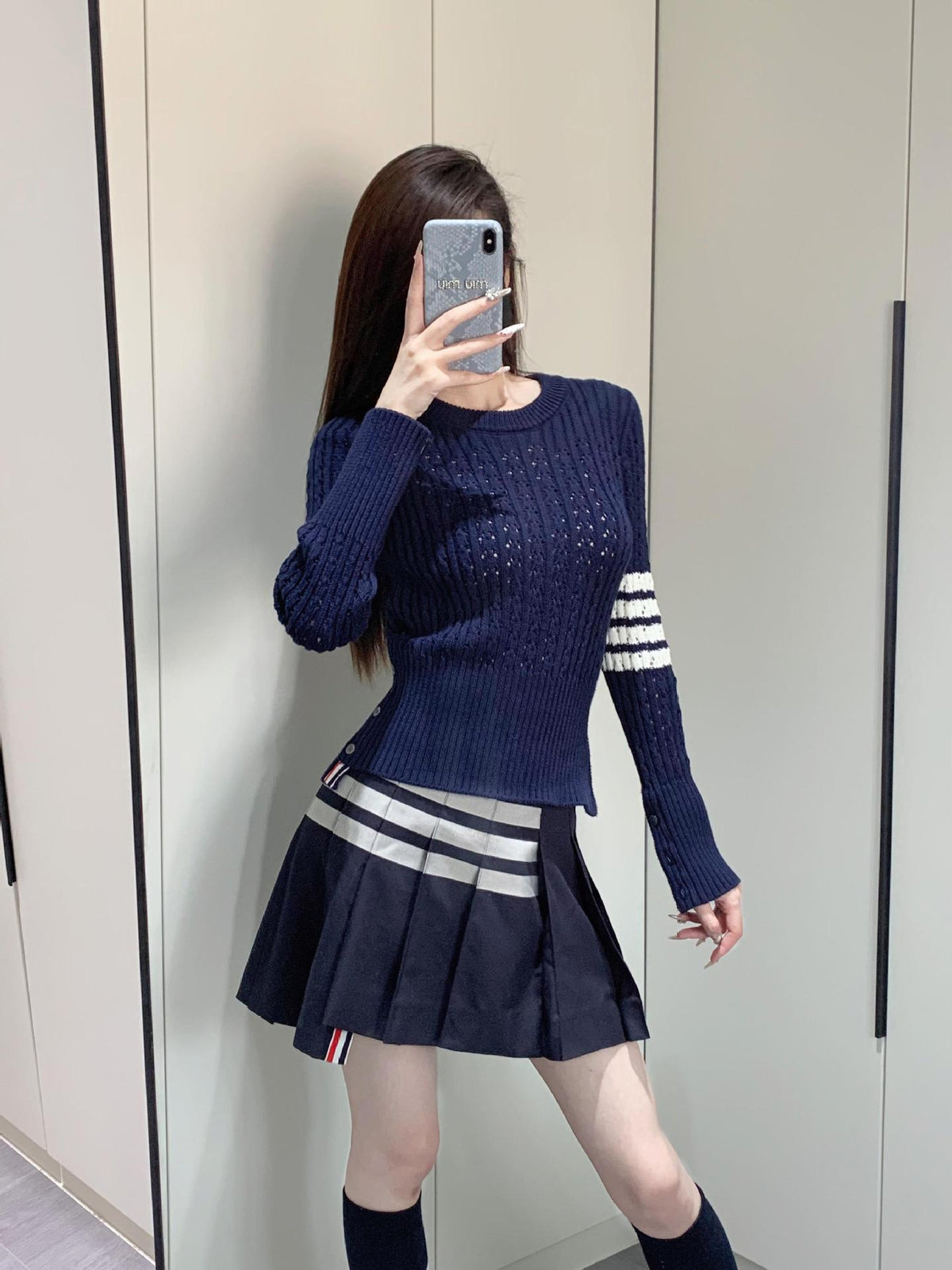 wool knit sweater - Image 6