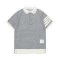 Four-Bar Stripe Knit Tee | Thom Browne