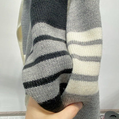 2025SS  Colorblock cardigan THOM TREND