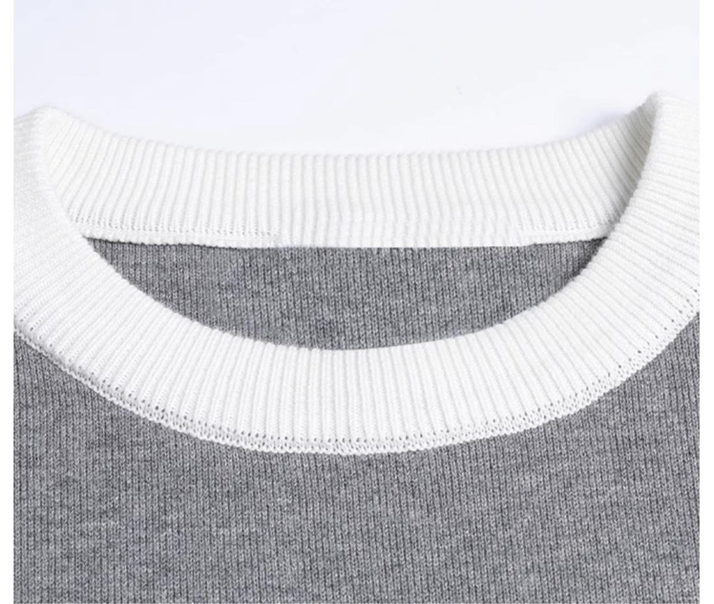 Unisex Stickman Dog Walking Sweater THOM TREND
