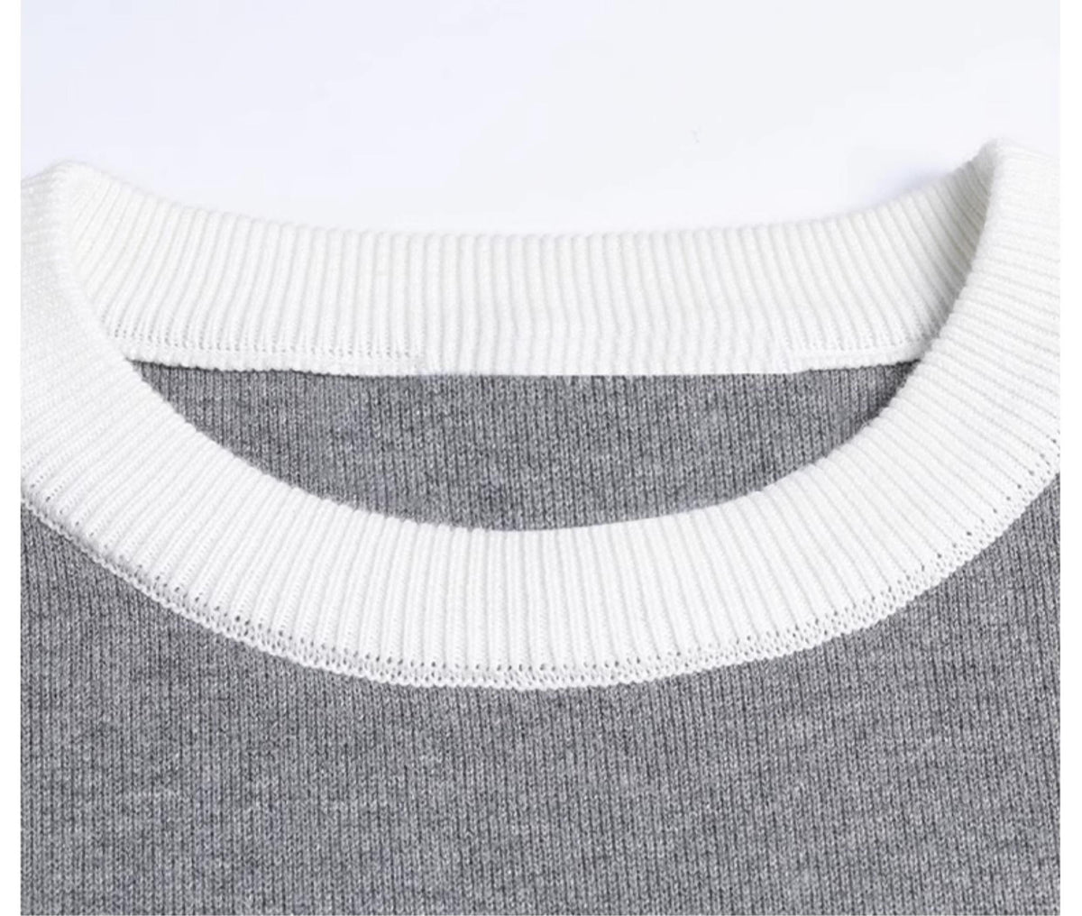 Unisex Stickman Dog Walking Sweater THOM TREND
